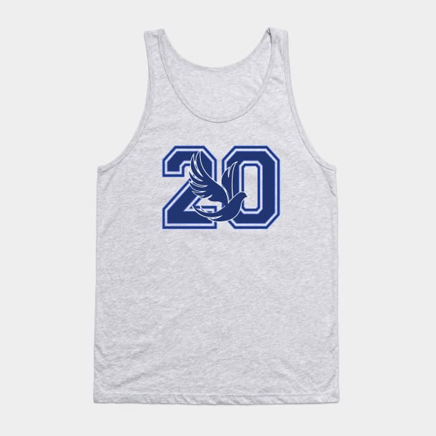 Zeta 1920 - 2020 Dove Tank Top by DrJOriginals